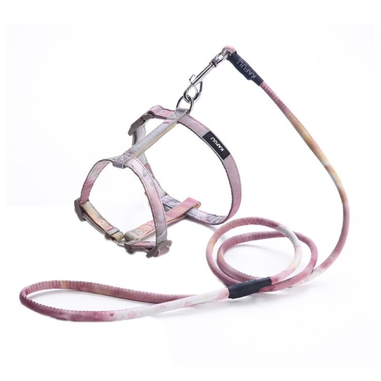 KAFULI Pet Adjustable I - Shape Harness Leash, Size: M(Algae Yellow) - British D'sire Main image