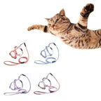 KAFULI Pet Adjustable I - Shape Harness Leash, Size: M(Gradient Blue) - British D'sire