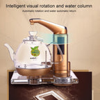 KAMJOVE B7 Full Intelligent Automatic Water Heating Electric Kettle Electric Tea Stove, Specification:CN Plug - British D'sire