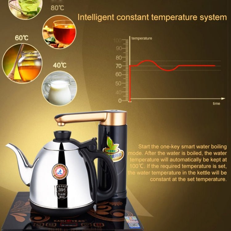 KAMJOVE Intelligent Electric Kettle Automatic Water Supply Electric Teapot CN Plug - British D'sire