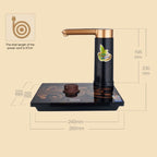 KAMJOVE Intelligent Electric Kettle Automatic Water Supply Electric Teapot CN Plug - British D'sire