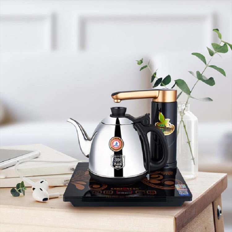 KAMJOVE Intelligent Electric Kettle Automatic Water Supply Electric Teapot CN Plug - British D'sire