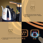 KAMJOVE Intelligent Electric Kettle Automatic Water Supply Electric Teapot CN Plug - British D'sire