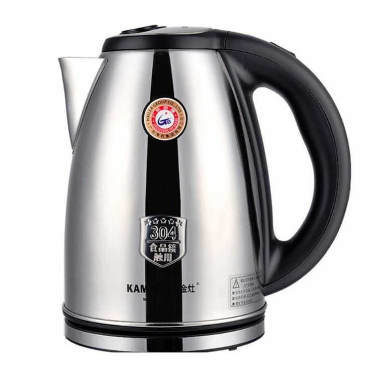 KAMJOVE T - 190 Kettle Food Contact 304 Stainless Steel 2L Electric Kettle CN Plug(T - 190 2L) - British D'sire Main image