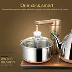 KAMJOVE V2 Automatic Water Heater Electric Kettle Electric Tea Kettle, Specification:CN Plug - British D'sire