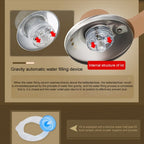 KAMJOVE V2 Automatic Water Heater Electric Kettle Electric Tea Kettle, Specification:CN Plug - British D'sire