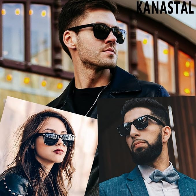 KANASTAL 2025 High Protection Polarised Sunglasses Sports Mens Womens for Driving Fishing Running UV400 - Unisex Sunglasses - British D'sire
