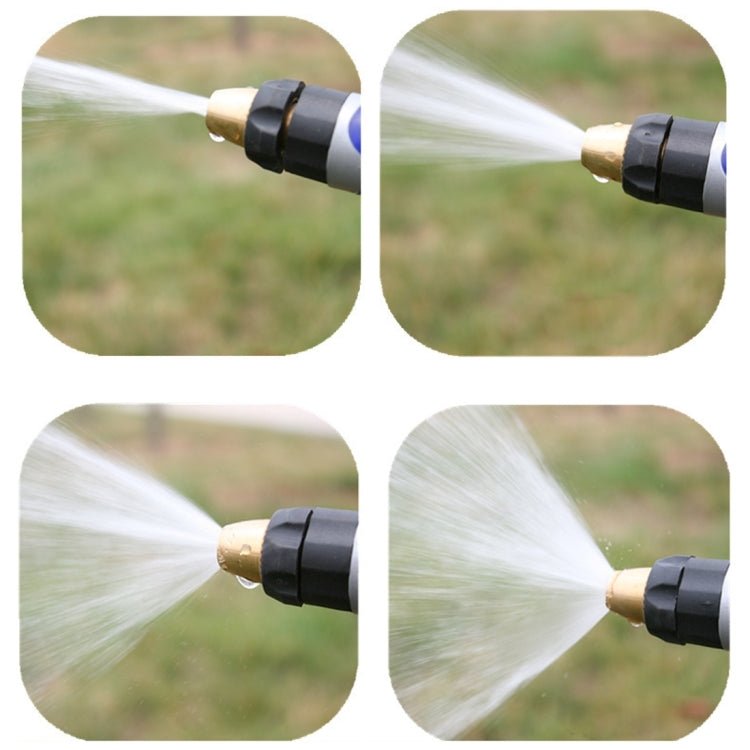 KANEED High Pressure Water Hose Nozzle Copper Water Gun Head for Home Car Washing(Blue) - British D'sire