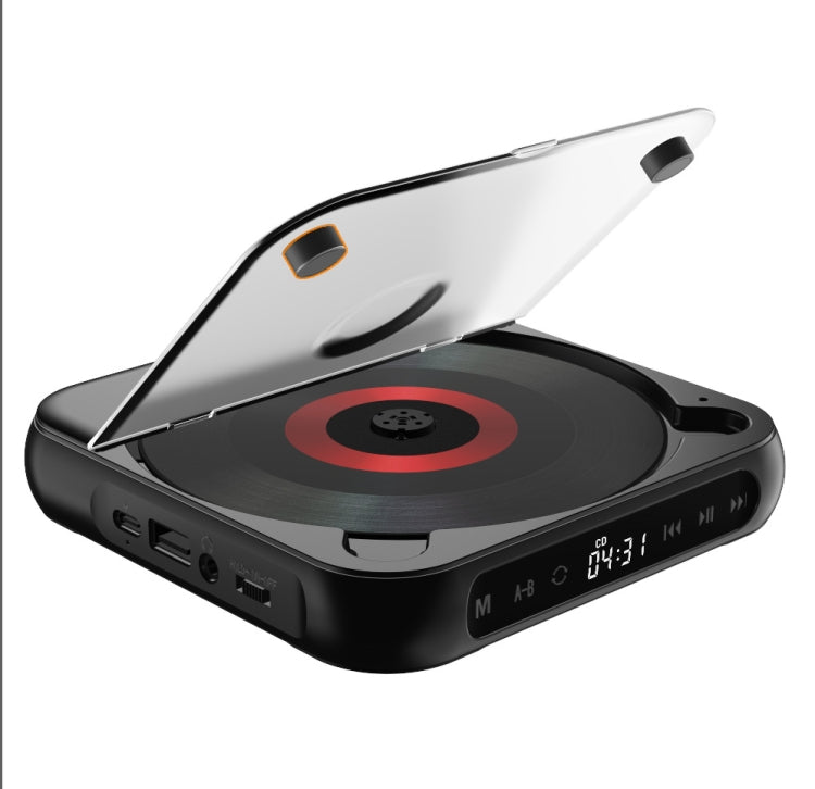 Kecag KC - 918 Bluetooth CD Player Rechargeable Touchscreen Headphone Small Music Walkman(Black) - British D'sire Main image