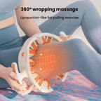 KEDU Leg Roller Massager Slimming Leg Roller Inner Thigh Calf Muscle Relaxation Trainer Manual Massager(Brick Red) - British D'sire