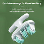 KEDU Leg Roller Massager Slimming Leg Roller Inner Thigh Calf Muscle Relaxation Trainer Manual Massager(Brick Red) - British D'sire