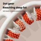 KEDU Leg Roller Massager Slimming Leg Roller Inner Thigh Calf Muscle Relaxation Trainer Manual Massager(Brick Red) - British D'sire