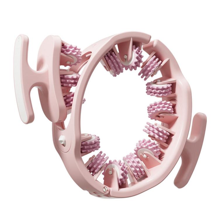 KEDU Leg Roller Massager Slimming Leg Roller Inner Thigh Calf Muscle Relaxation Trainer Manual Massager(Cherry Pink) - British D'sire Main image