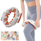 KEDU Leg Roller Massager Slimming Leg Roller Inner Thigh Calf Muscle Relaxation Trainer Manual Massager(Cherry Pink) - British D'sire