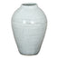 Kemi Large Olpe Vase - Grey Glass Decorative Vase - Vases - British D'sire