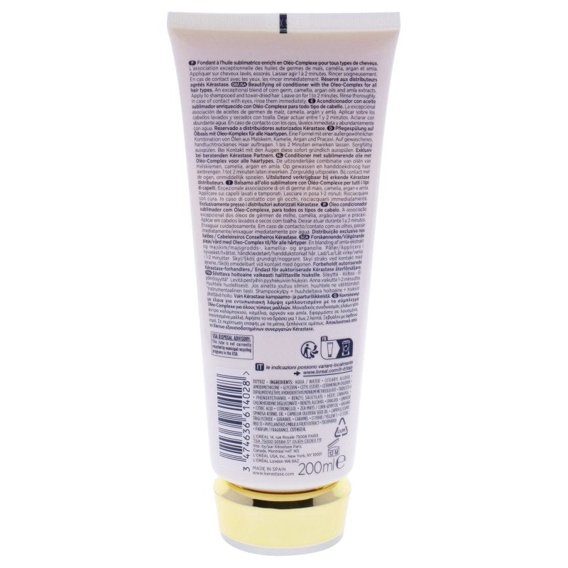 Kerastase - Elixir Ultime Le Fondant Conditioner for Unisex - 6.76 oz Conditioner - Conditioner - British D'sire