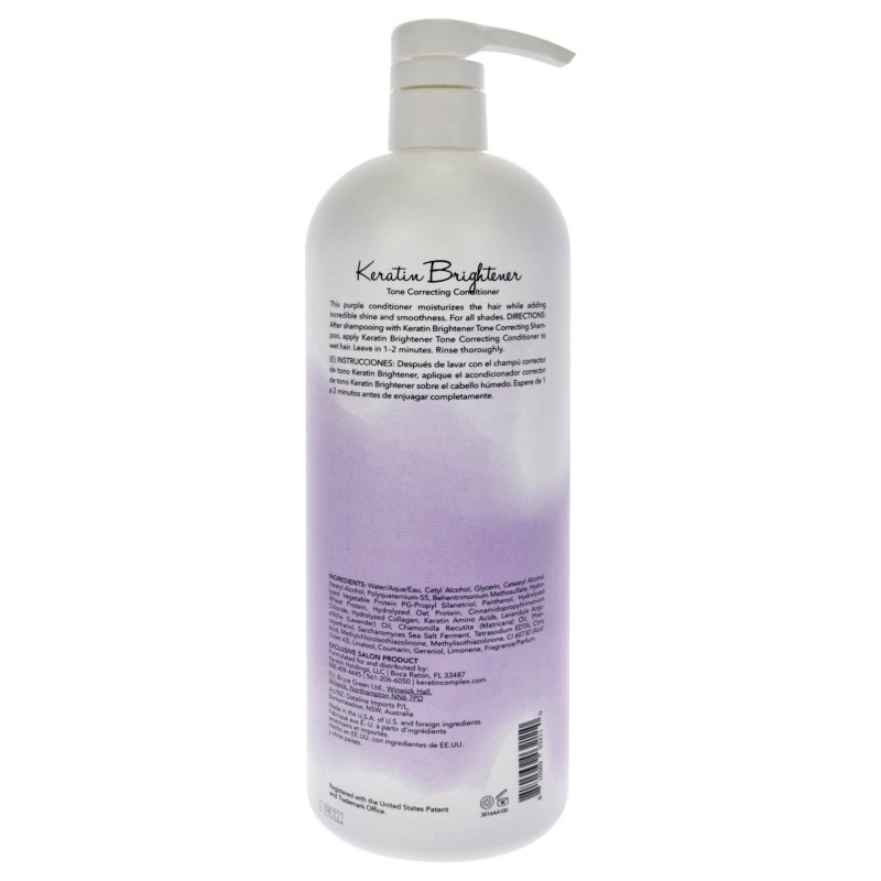 Keratin Perfect - Keratin Brightener Conditioner for Unisex - 32 oz Conditioner Secondary image