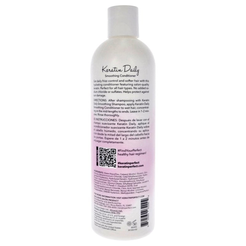 Keratin Perfect - Keratin Daily Conditioner for Unisex - 12 oz Conditioner Secondary image