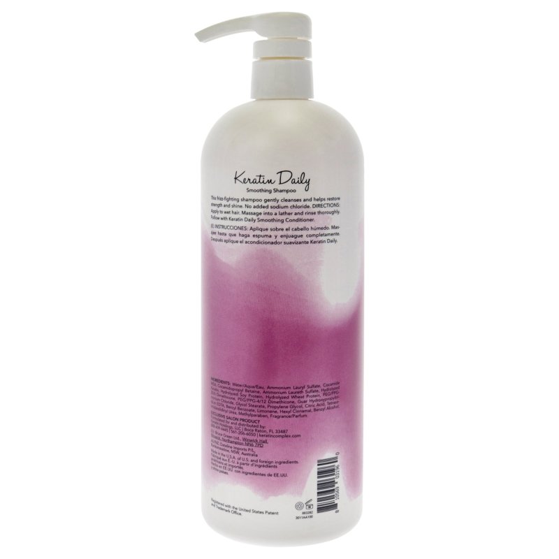Keratin Perfect - Keratin Daily Shampoo for Unisex - 32 oz Shampoo - Shampoo - British D'sire