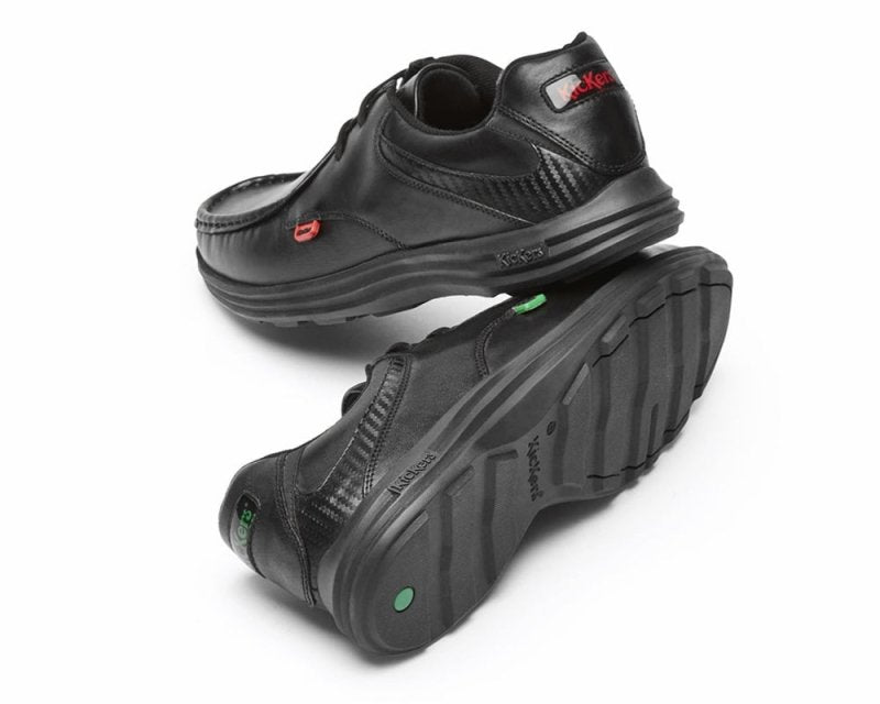 Kickers Reasan lace Leather AM 112799 Shoes Black - Shoes - British D'sire