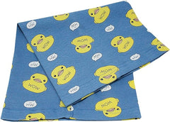 Kids Boys Girls Cotton Multi Use Neck Warmer Scarf Hat Bandana - Duck Blue - British D'sire