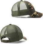 Kids Camo Mesh Baseball Cap – UV, Quick‑Dry (5–12 yr) - Caps - British D'sire