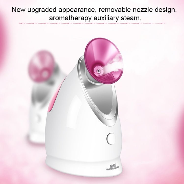 KINGOMCARES KD - 2331A Nano Spray Moisturizing Face Steaming Device(White) - British D'sire