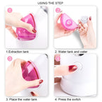 KINGOMCARES KD - 2331A Nano Spray Moisturizing Face Steaming Device(White) - British D'sire