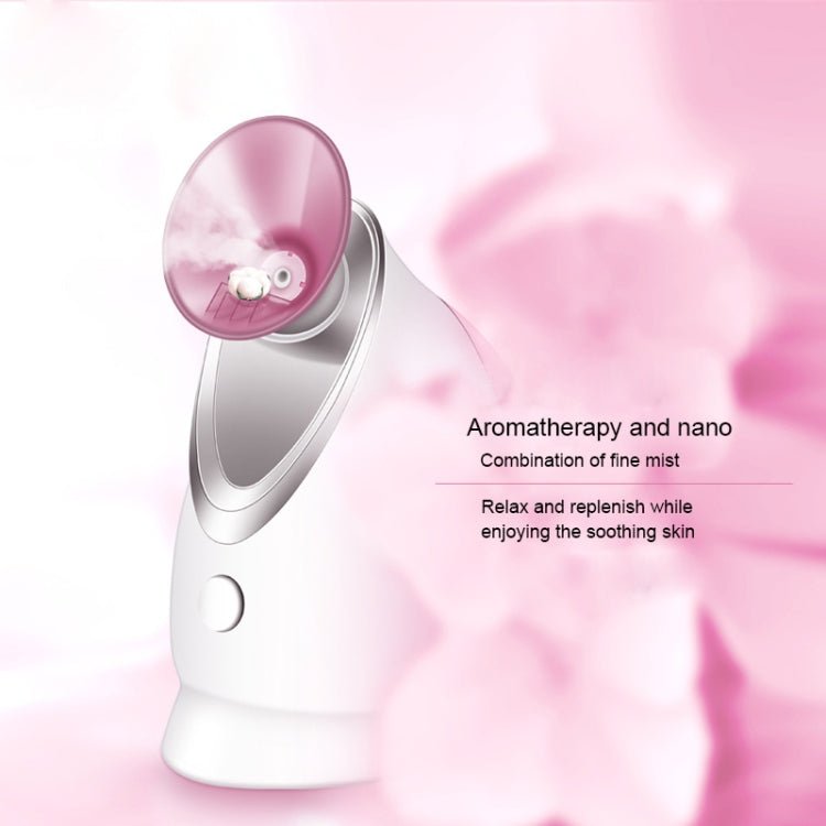 KINGOMCARES KD - 2331A Nano Spray Moisturizing Face Steaming Device(White) - British D'sire