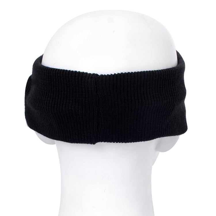 Knitted Bluetooth Headsfree Sport Music Headband with Mic for iPhone / Samsung and Other Bluetooth Devices(Black) - British D'sire