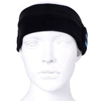Knitted Bluetooth Headsfree Sport Music Headband with Mic for iPhone / Samsung and Other Bluetooth Devices(Black) - British D'sire