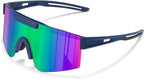 konqkin Cycling Glasses - Sports - Sunglasses - Mens - Womens - Polarised Sun Glasses UV400 Protection Ski Goggles Outdoor Bicycle Motorbike Driving Fishing Hiking Include 30 Colors - British D'sire