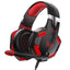 KOTION EACH G2000 Wired Game Headphones with LED Light(Black Red) - Headphone - British D'sire