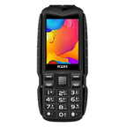 KUH T3 Rugged Phone, Dustproof Shockproof, MTK6261DA, 2400mAh Battery, 2.4 inch, Dual SIM(Black) - British D'sire