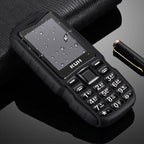 KUH T3 Rugged Phone, Dustproof Shockproof, MTK6261DA, 2400mAh Battery, 2.4 inch, Dual SIM(Black) - British D'sire