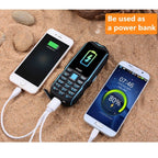 KUH T3 Rugged Phone, Dustproof Shockproof, MTK6261DA, 2400mAh Battery, 2.4 inch, Dual SIM(Black) - British D'sire