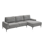L - Shape 3 - Seat Sleeper Sofa Couch - Sofa Couch - British D'sire