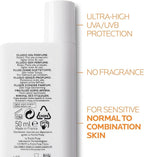 La Roche-Posay Anthelios UVMUNE 400 Invisible Fluid SPF50+ Sun Cream For Sensitive Skin 50ML - British D'sire