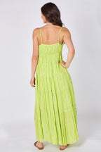 Lace Detail Boho Maxi Dress - Dresses - British D'sire
