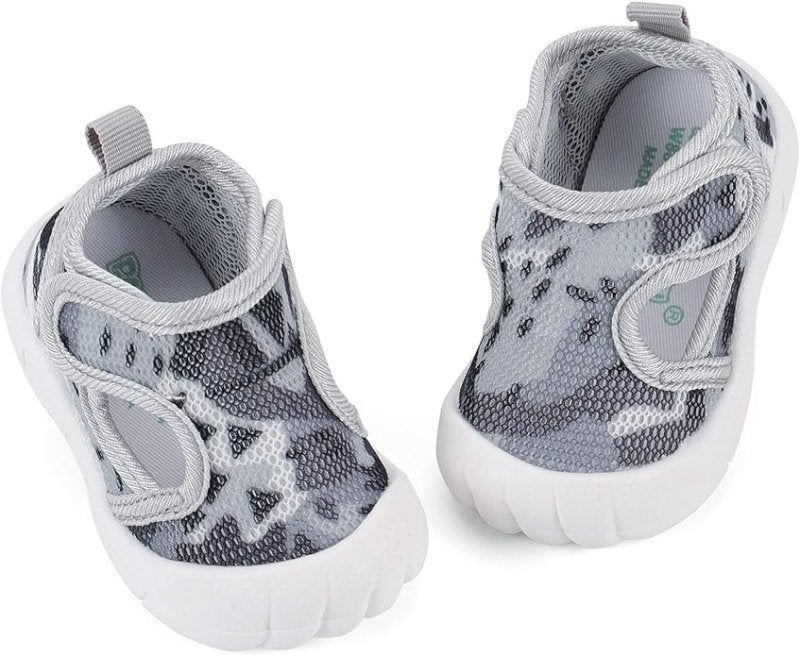 LACOFIA Baby Boys Girls First Walking Shoes Toddler Anti-Slip