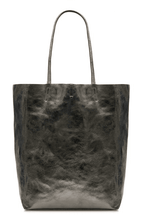 Ladies Soft Italian Real Leather Metallic Shopper Tote Bags Women Girls College Shoulder Handbags for Women - Leather Handbag - British D'sire