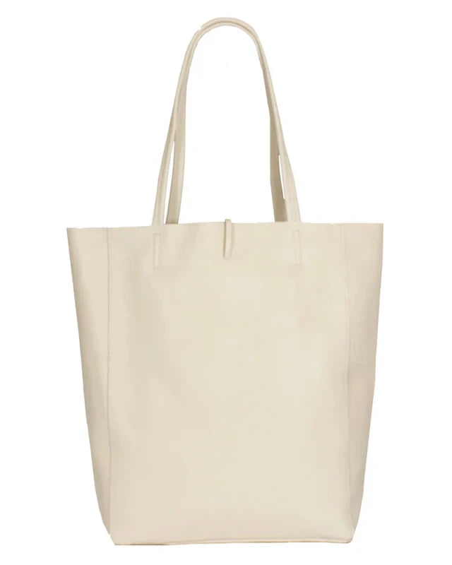 Ladies Soft Italian Real Leather Shopper Tote Bags Women Girls College Shoulder Handbags for Women - Leather Handbag - British D'sire