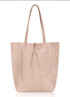 Ladies Soft Italian Real Leather Shopper Tote Bags Women Girls College Shoulder Handbags for Women - Leather Handbag - British D'sire