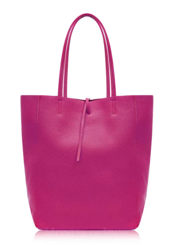 Ladies Soft Italian Real Leather Shopper Tote Bags Women Girls College Shoulder Handbags for Women - Leather Handbag - British D'sire