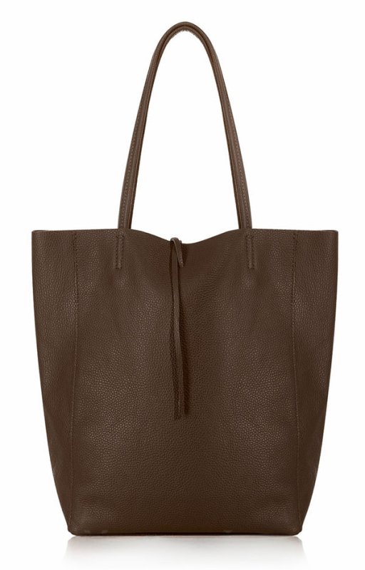 Ladies Soft Italian Real Leather Shopper Tote Bags Women Girls College Shoulder Handbags for Women - Leather Handbag - British D'sire