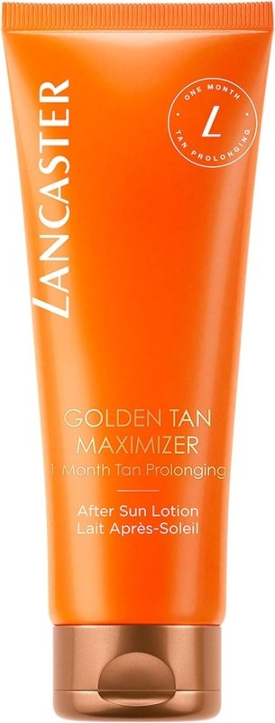LANCASTER - Golden Tan Maximizer - After Sun Body Lotion - One Month Tan Prolonging, Soothing, Cooling, 24hr Hydration - For Sensitive Skin - 125ml - British D'sire