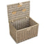 Large Antique Wash Finish Chest Picnic Basket - Empty Picnic Baskets - British D'sire