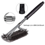 Large Barbecue Grill Pan Cleaning Wire Brush - British D'sire