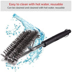 Large Barbecue Grill Pan Cleaning Wire Brush - British D'sire