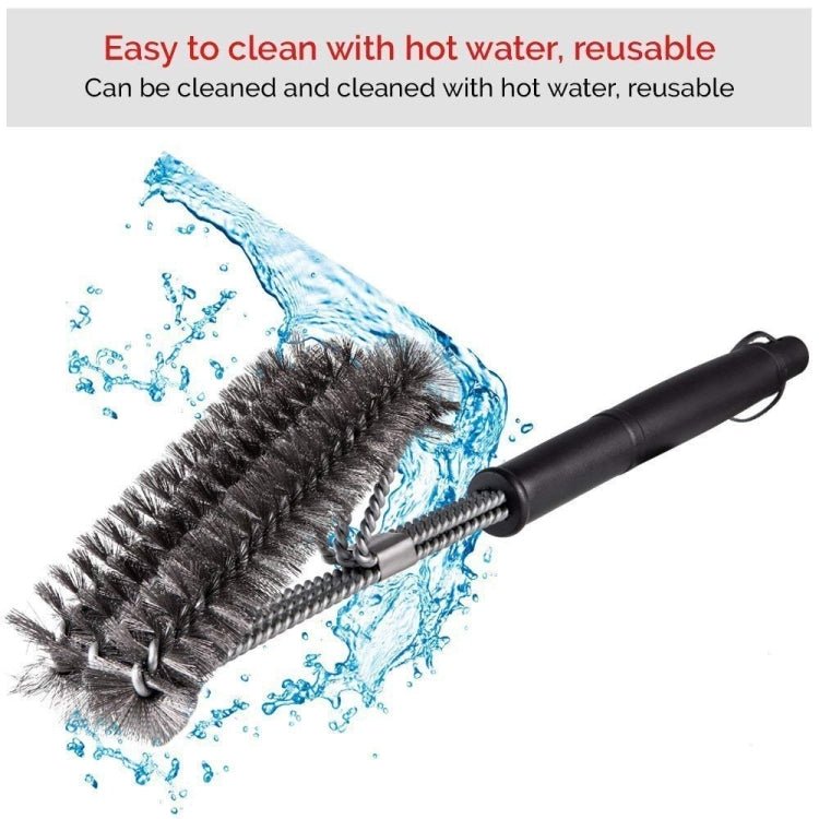 Large Barbecue Grill Pan Cleaning Wire Brush - British D'sire